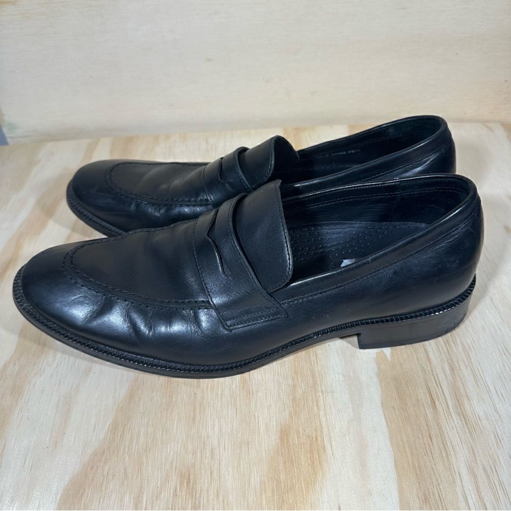 Cole Haan Nike Air Black Leather Loafers Men’s Size 11.5